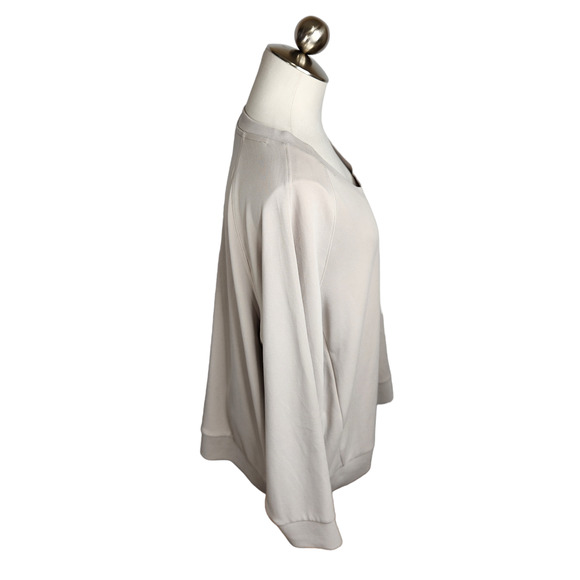 Athleta Seasoft Scoop Neck Sweatshirt Womens Plus 2X Abalone NEW - Picture 5 of 13